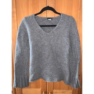 J Crew Grey Wool Sweater